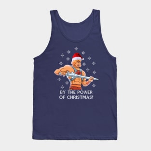 He Man By The Power Of Christmas Tank Top